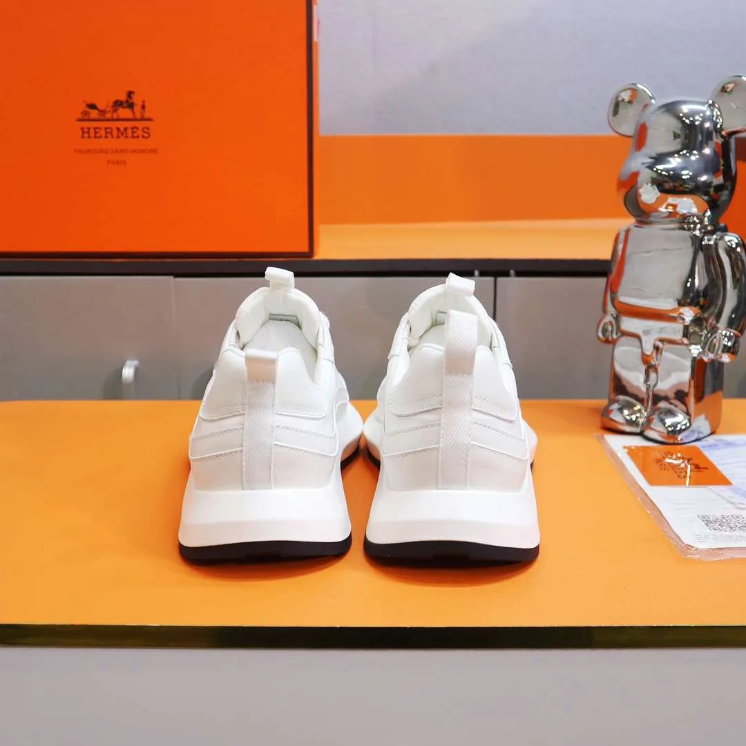 Hermes Gramme Sneakers White - Image 8