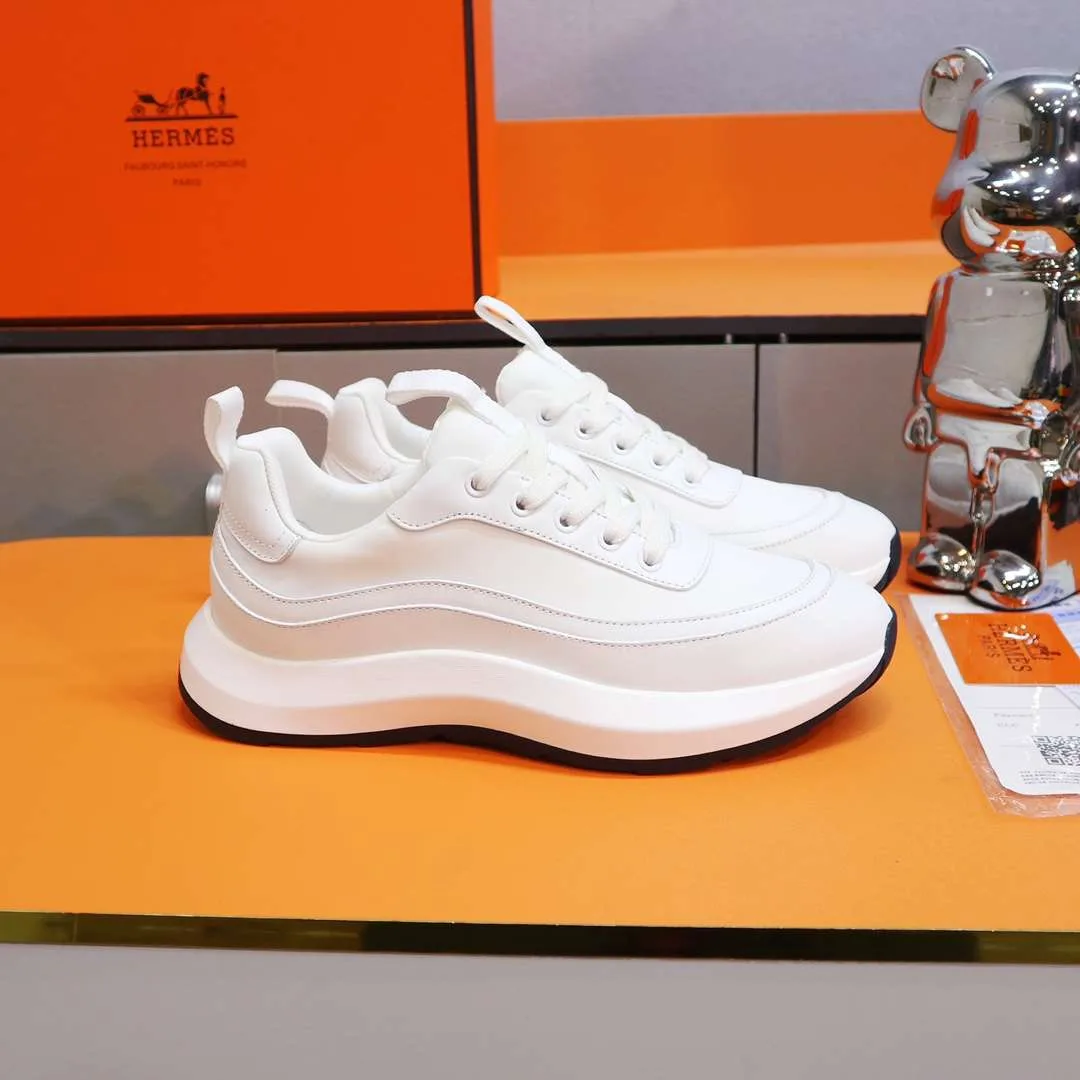 Hermes Gramme Sneakers White - Image 7