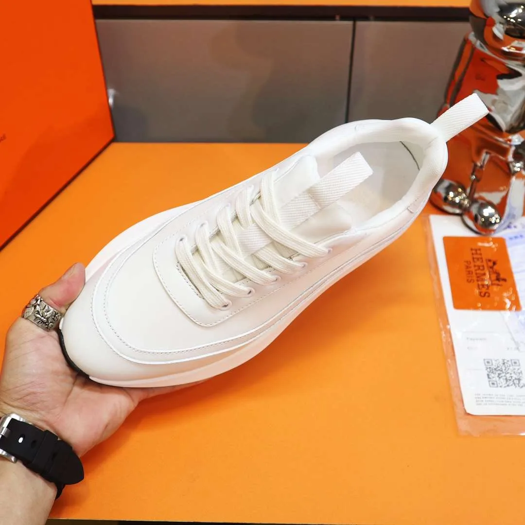 Hermes Gramme Sneakers White - Image 9