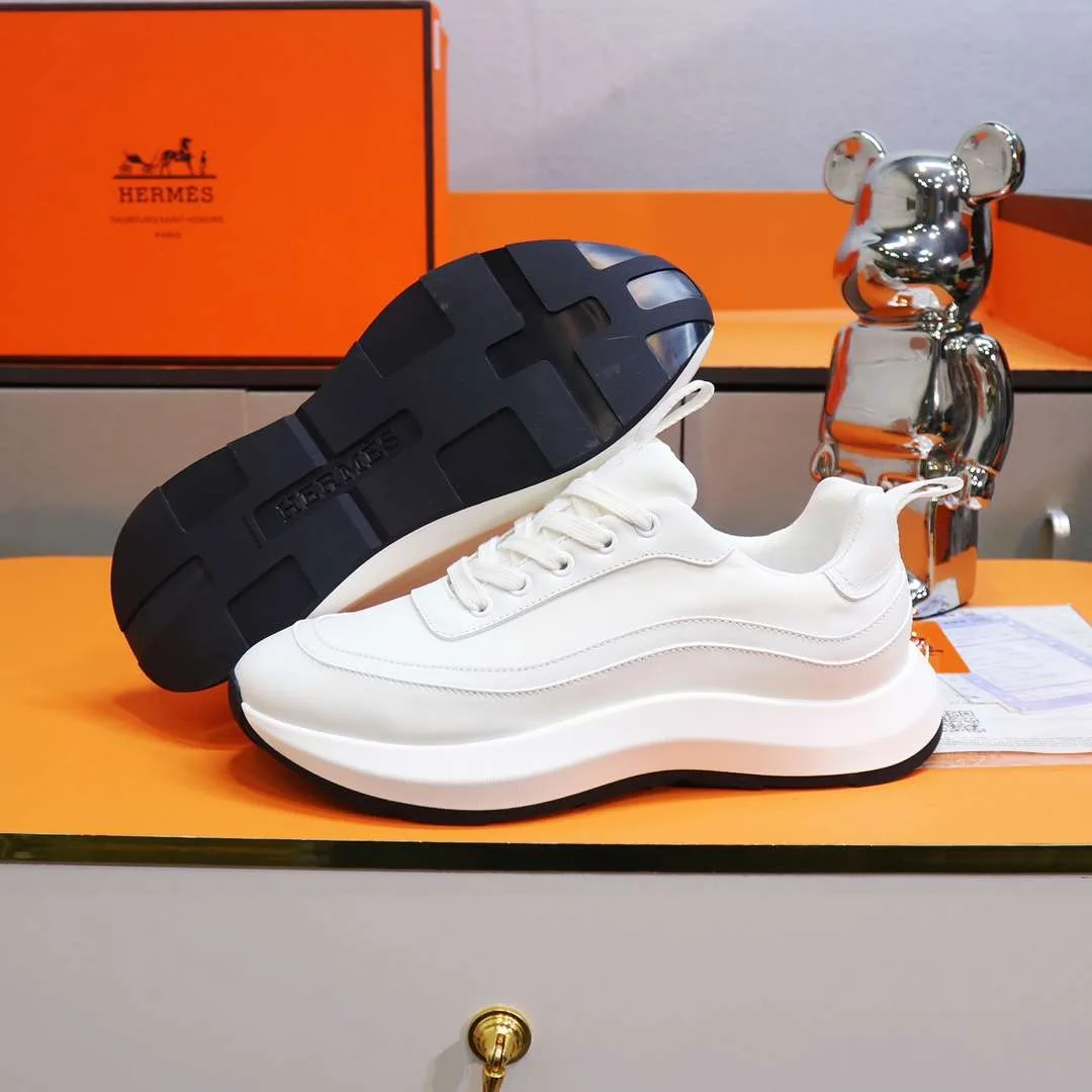 Hermes Gramme Sneakers White - Image 6