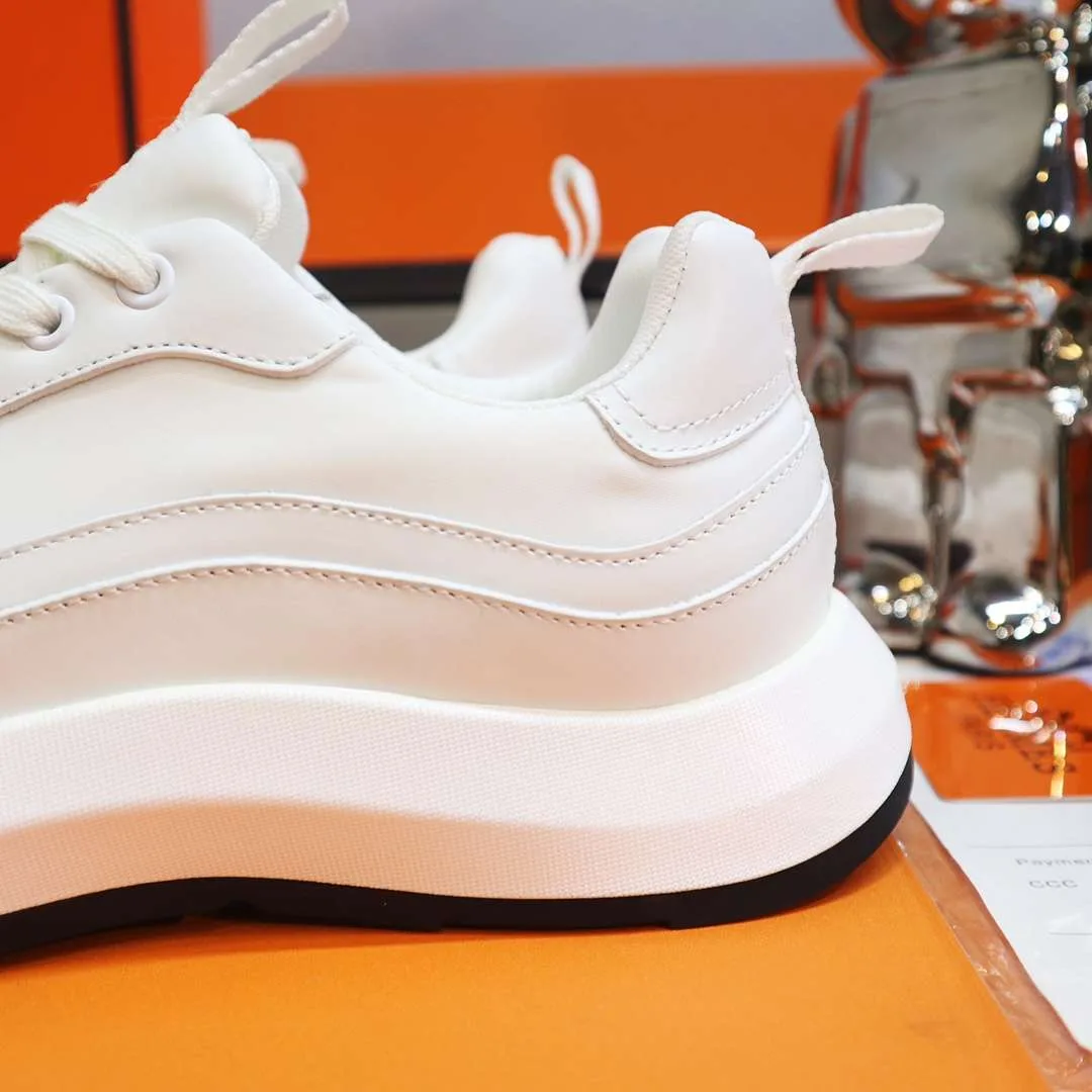 Hermes Gramme Sneakers White - Image 5