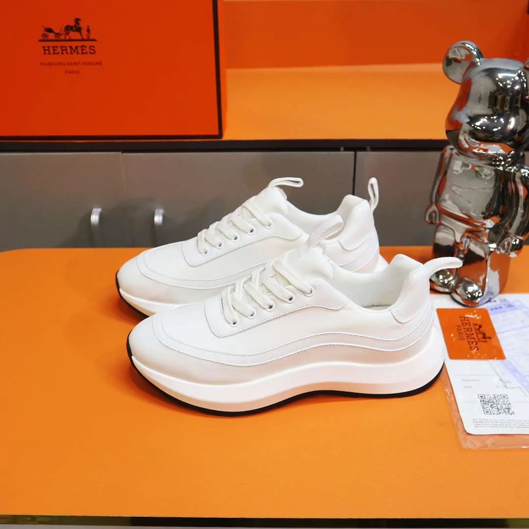Hermes Gramme Sneakers White - Image 3
