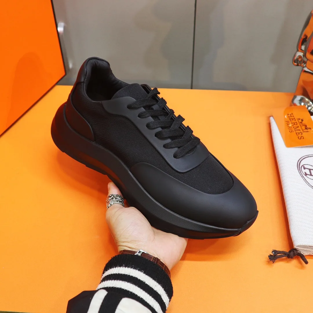 Alternative view of Hermes Gramme Sneakers Black