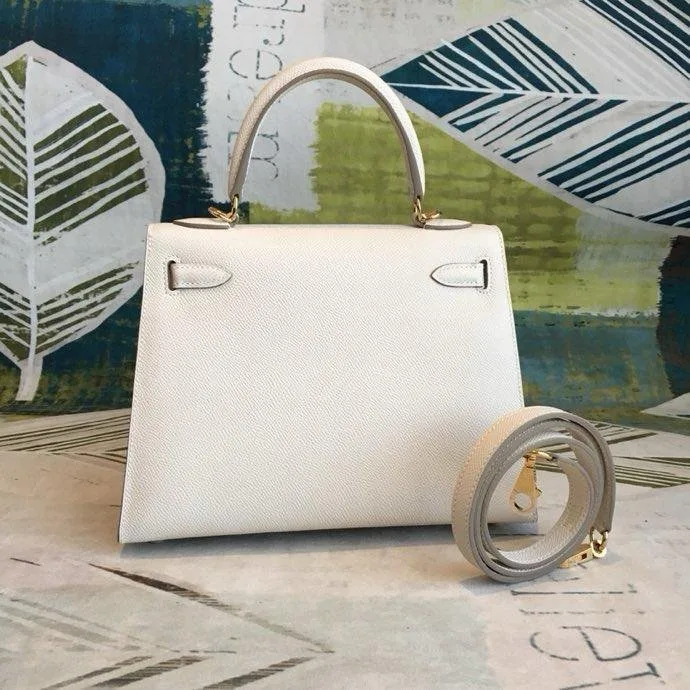 Hermes Kelly 25 White / - Image 7