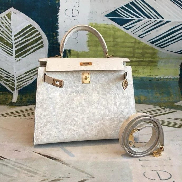 Hermes Kelly 25 White / - Image 6