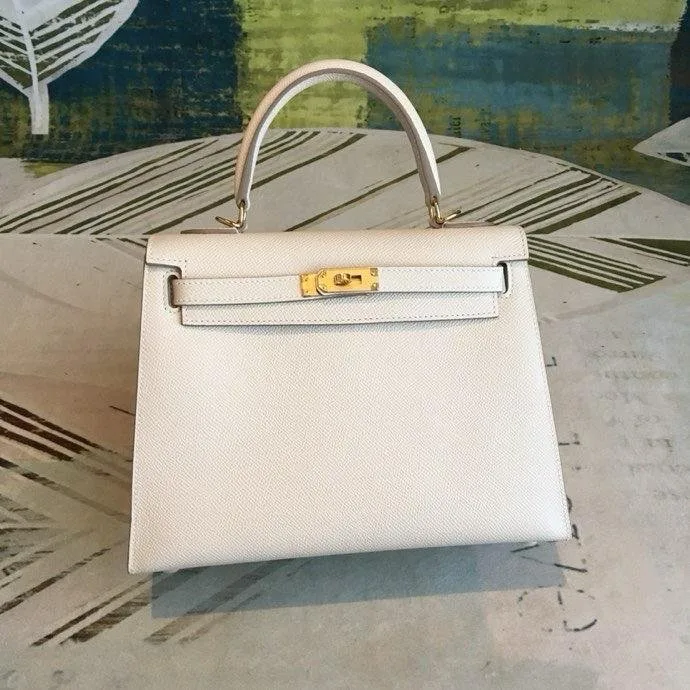 Hermes Kelly 25 White / - Image 5