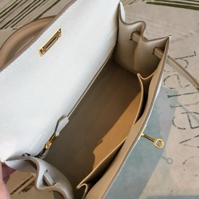 Hermes Kelly 25 White / - Image 3