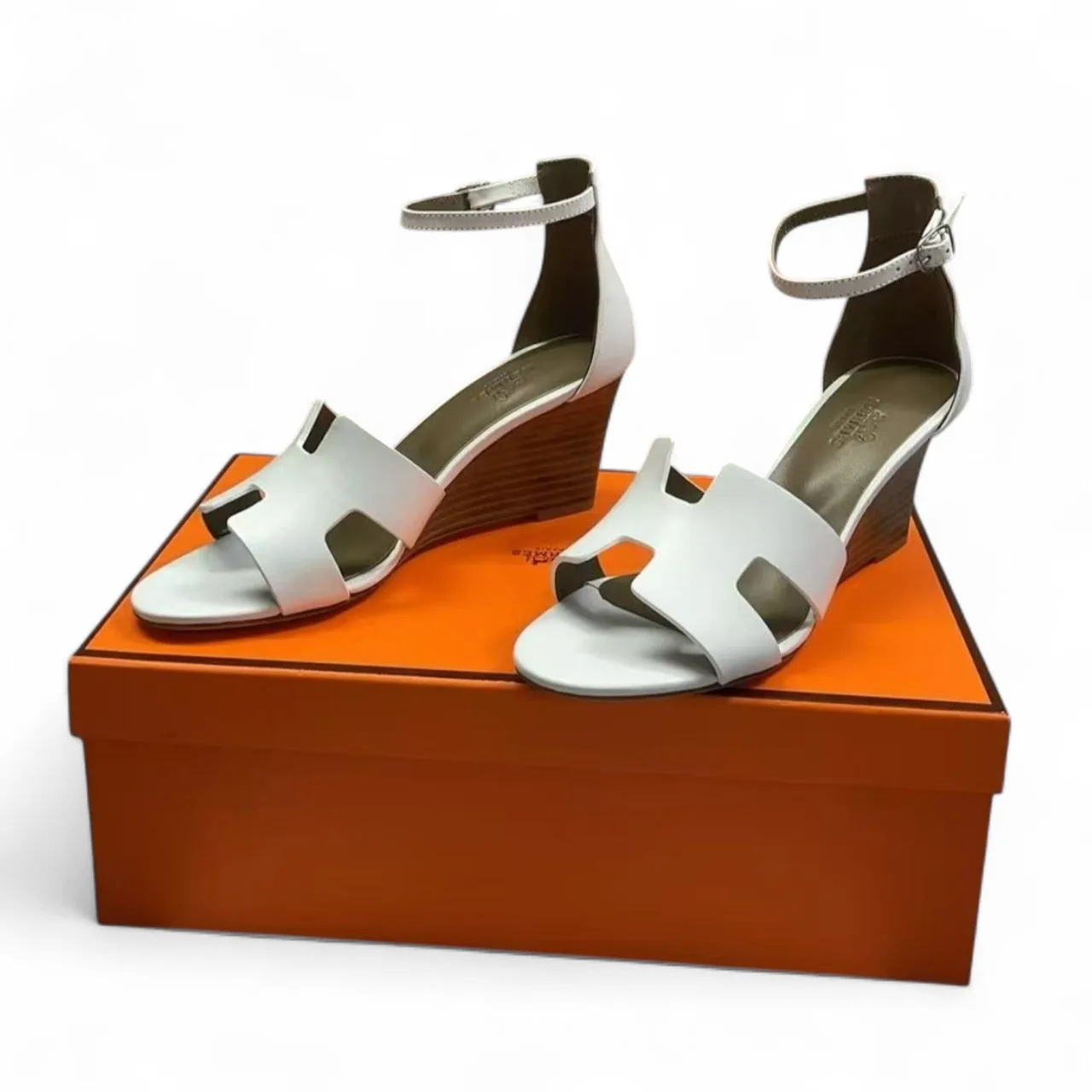 Alternative view of Hermes Legend Sandal White , Women’s Shoes