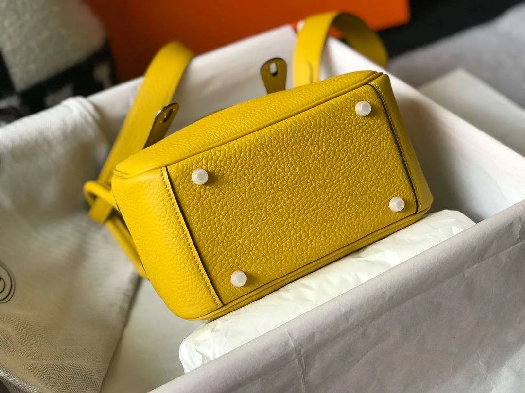 Hermes Lindy Mini Yellow / - Image 4