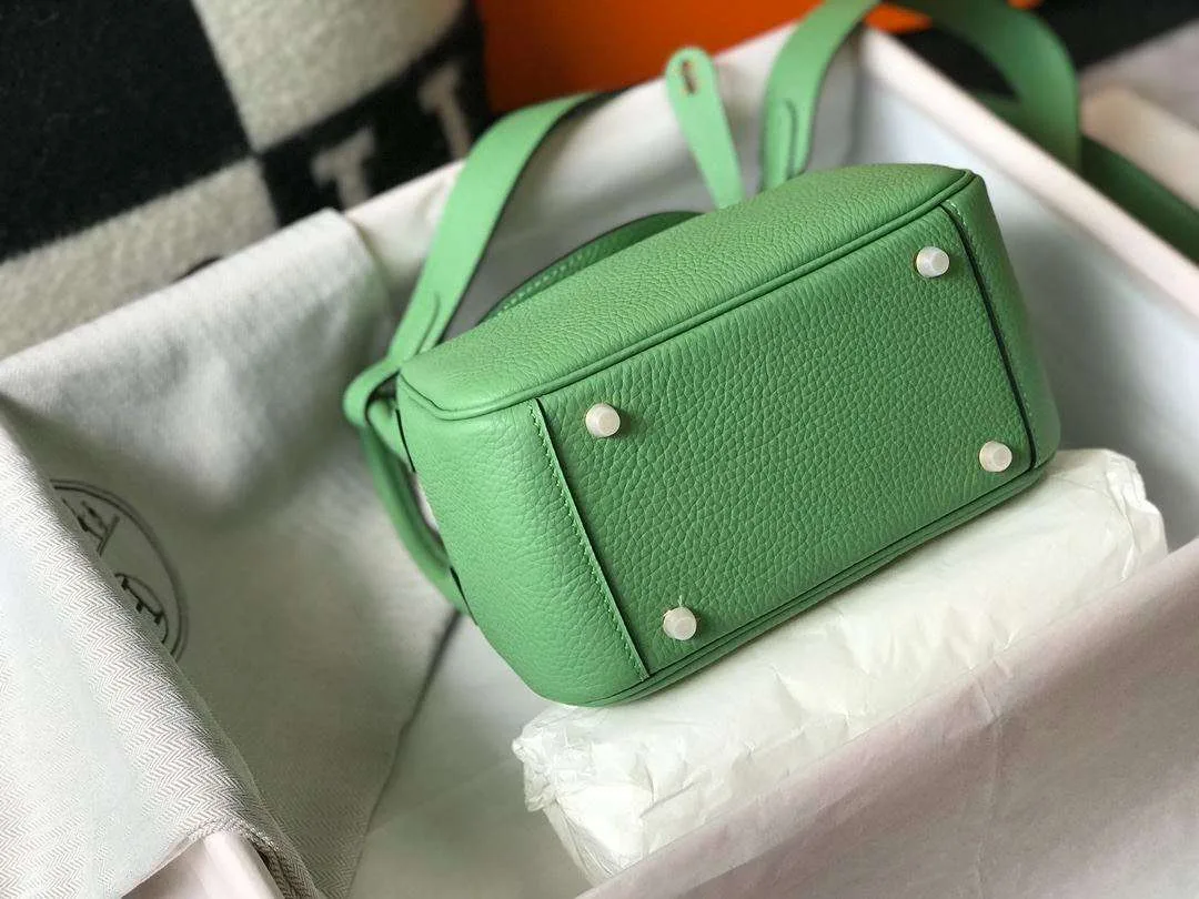Hermes Lindy Mini Green / - Image 10