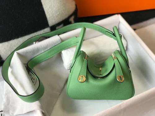 Hermes Lindy Mini Green / - Image 4