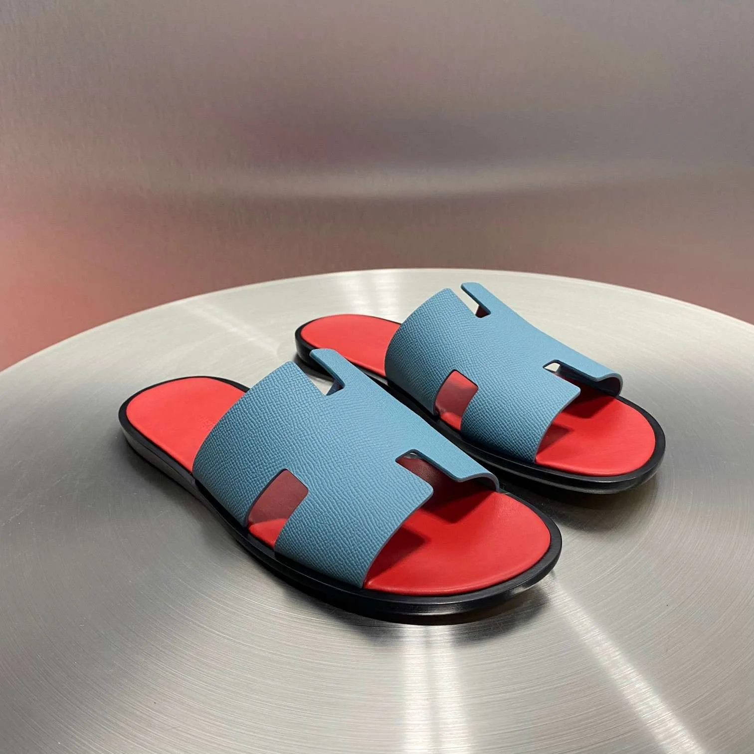 Hermes Oran Sandal Jade Green - Image 3
