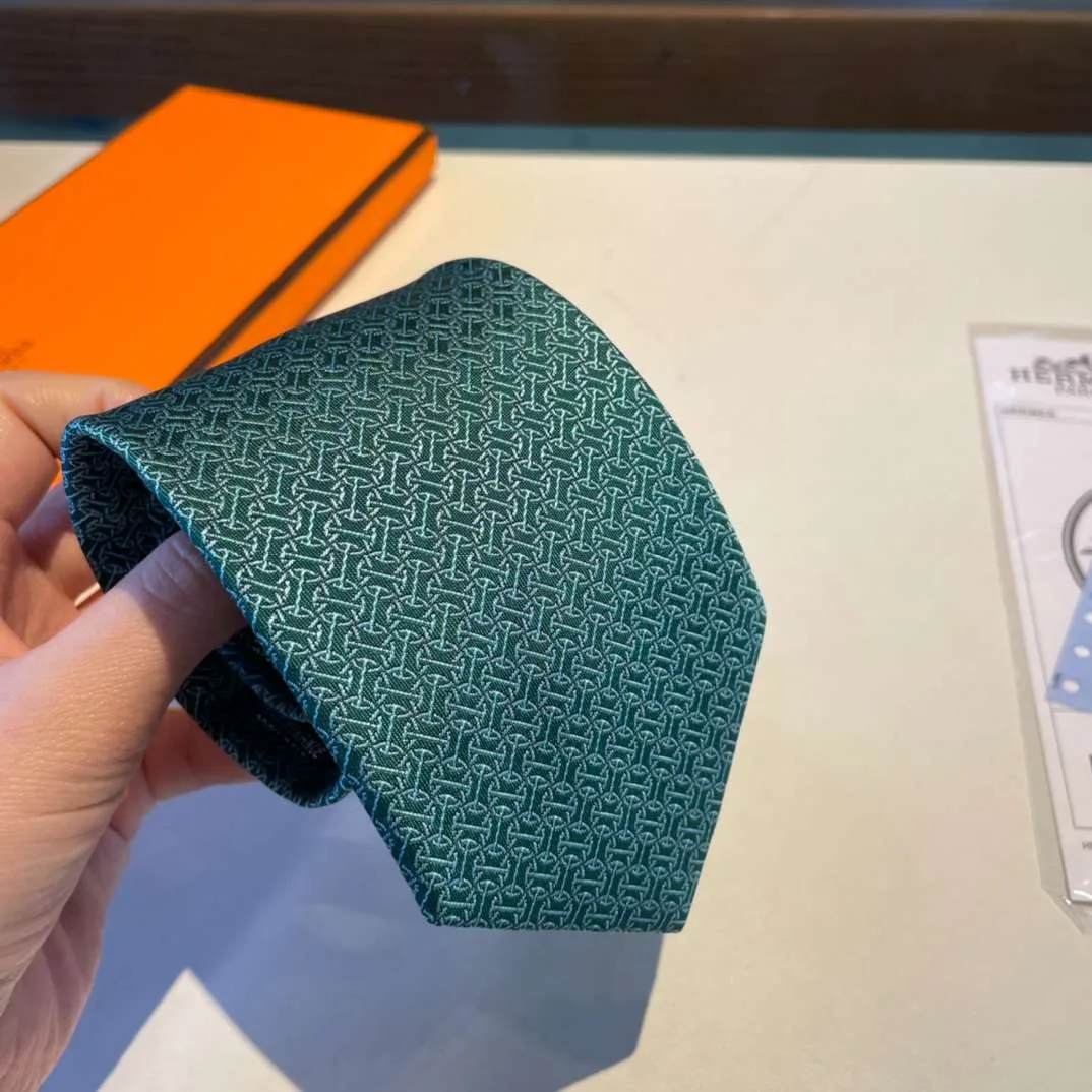 Hermes Tie Larguez Les Amarres Twillbi Green - Image 8