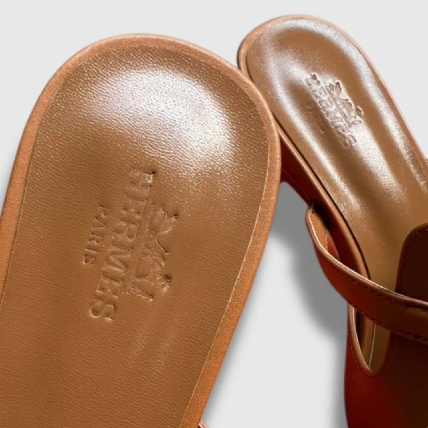 Hermes Candy Sandal Brown - Image 5