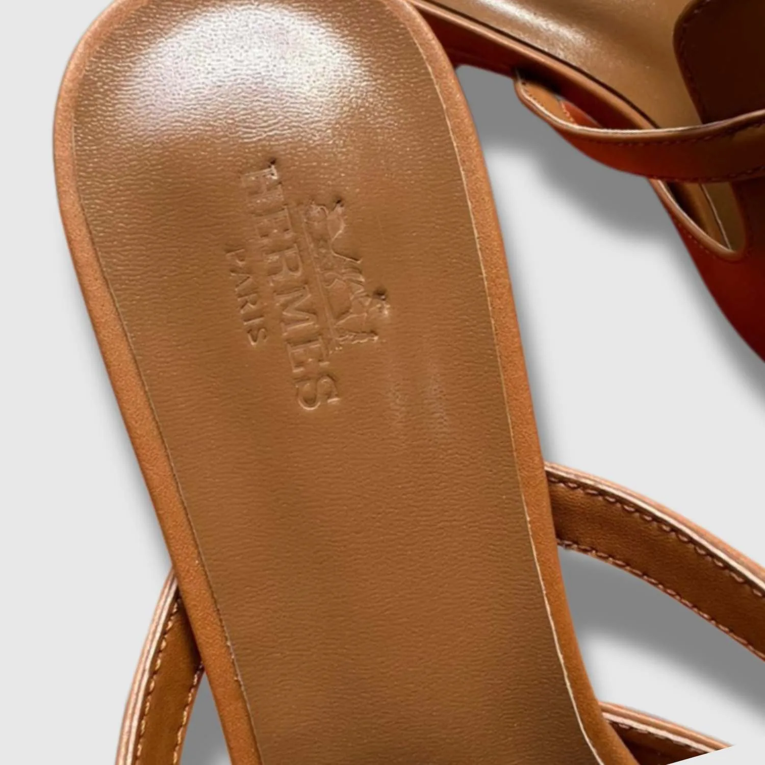 Hermes Candy Sandal Brown - Image 3