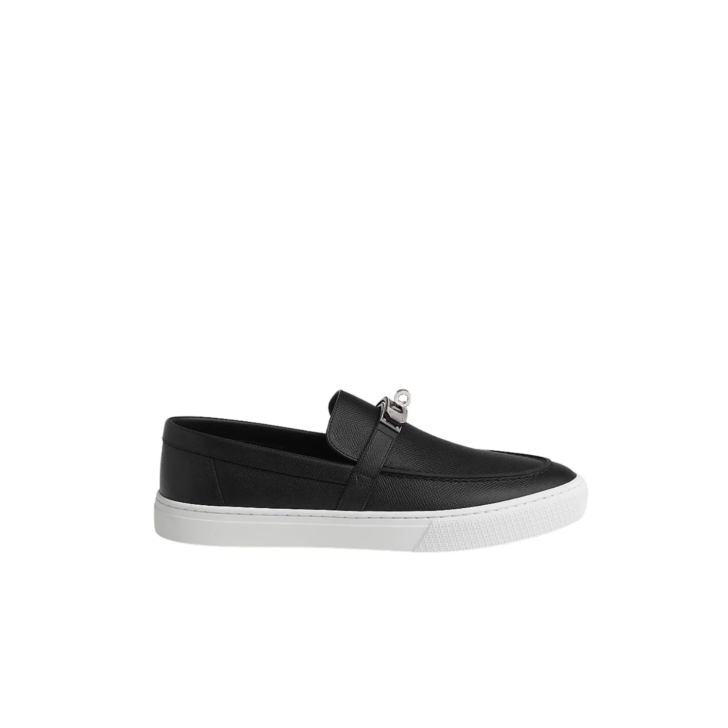 Hermes Game Slip-on Sneakers Black - Image 3