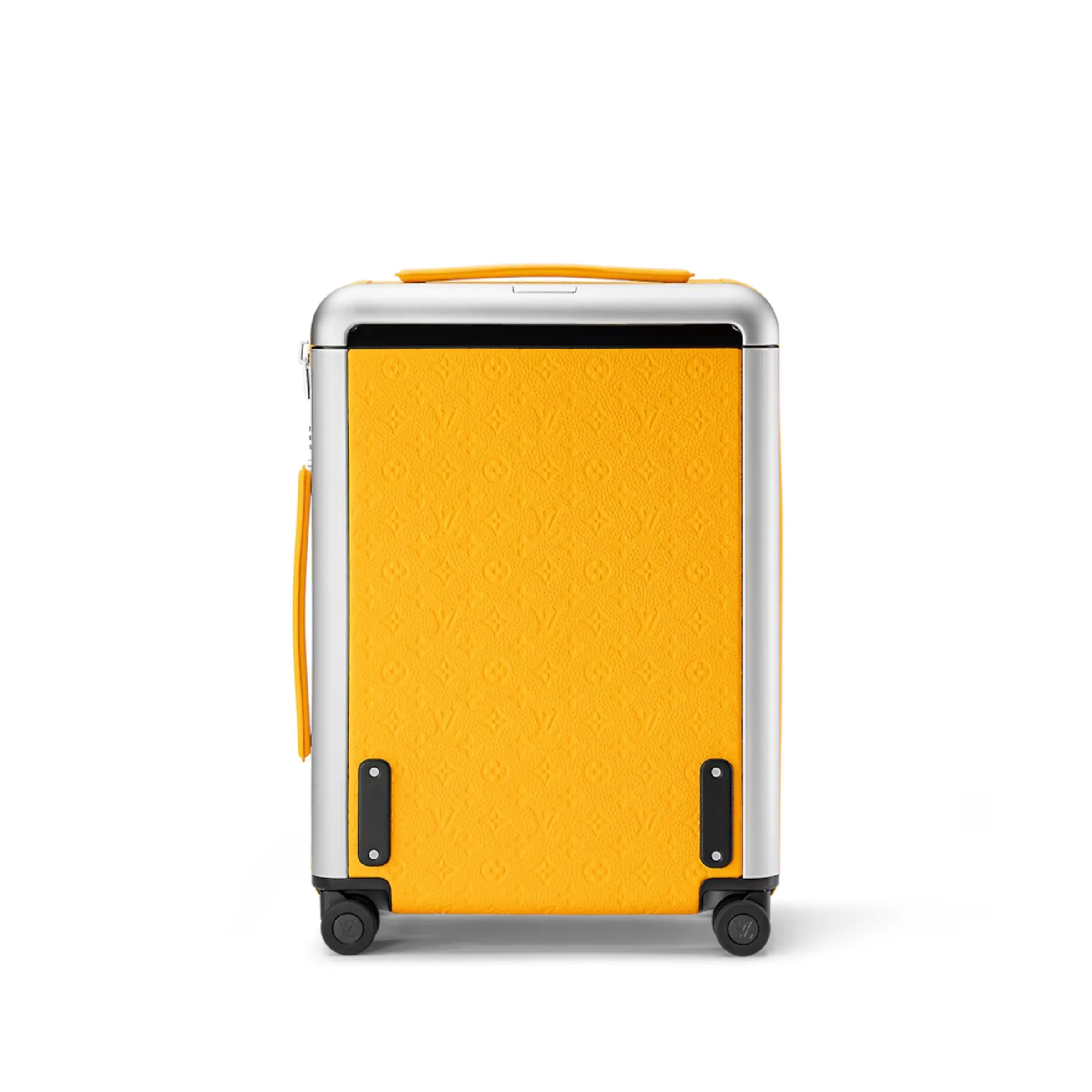 Louis Vuitton Horizon 55 Suitcase / Yellow Silver Hardware - Image 3