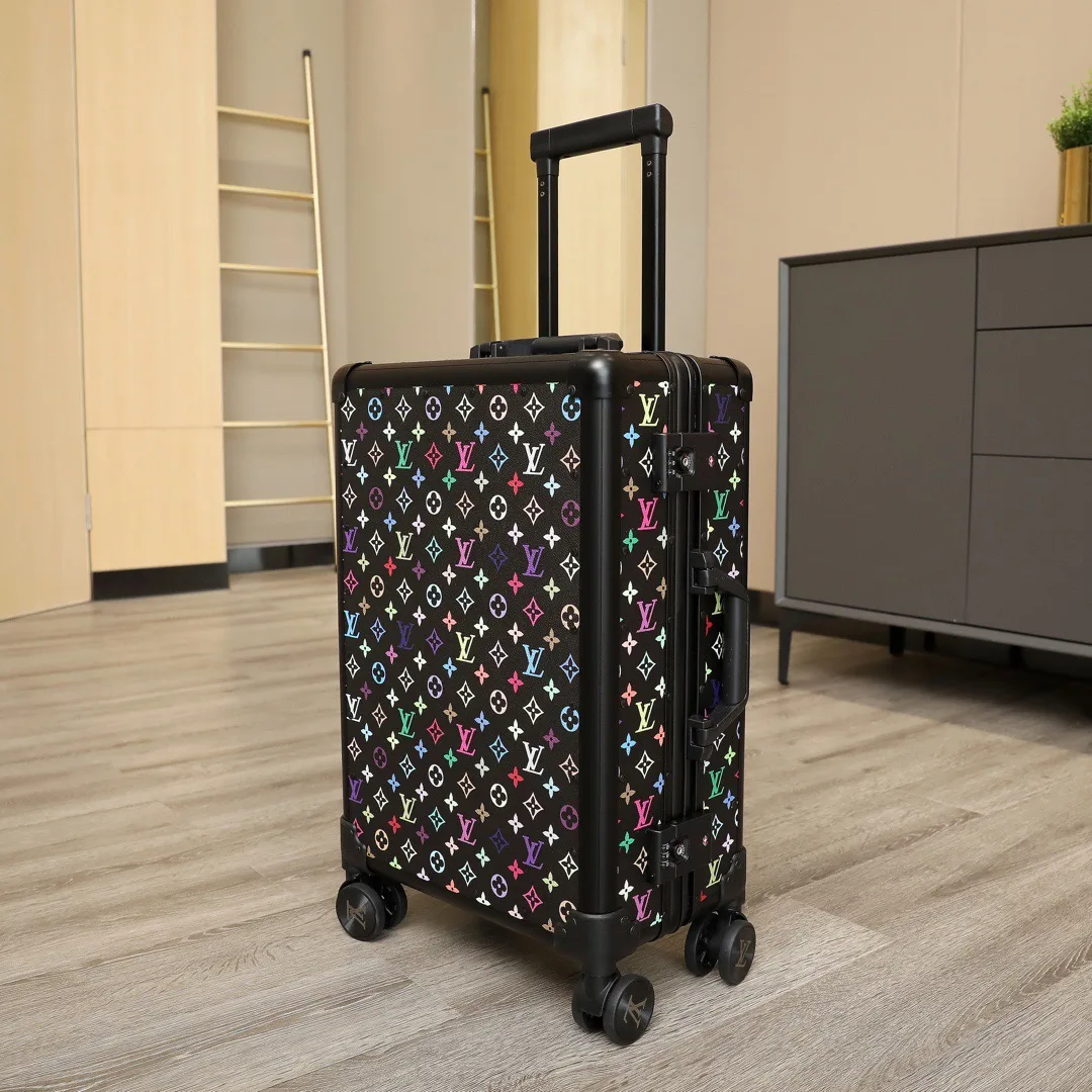 Louis Vuitton Horizon 55 Suitcase / Monogram Black Black Hardware - Image 4