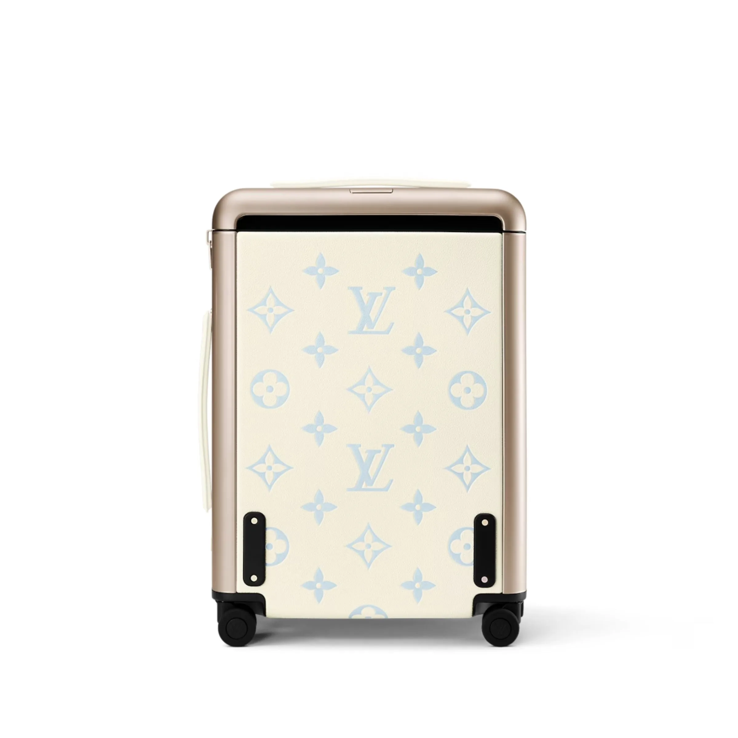 Louis Vuitton Horizon 55 Suitcase / Cream Champagne Hardware - Image 3