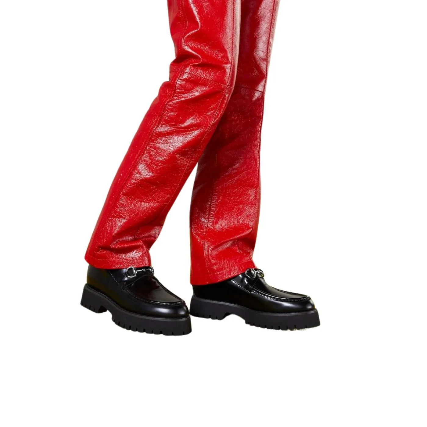 Alternative view of Gucci Ankle With Horsebit Boots Black