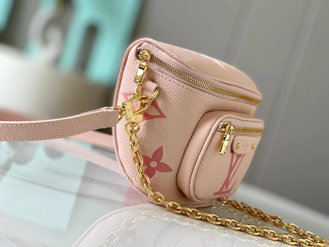 Louis Vuitton Mini Bumbag / Gradient Pink Gold Hardware - Image 2