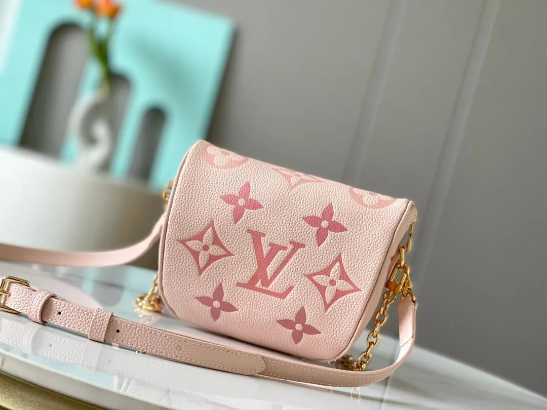 Louis Vuitton Mini Bumbag / Gradient Pink Gold Hardware - Image 4