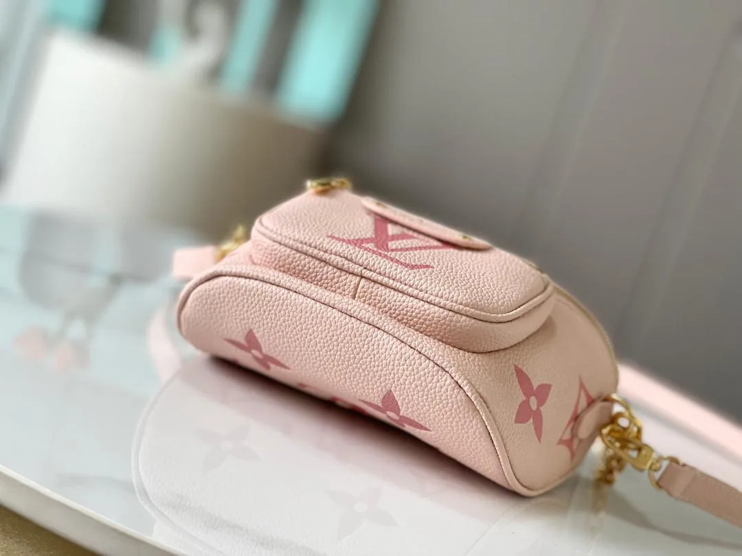 Louis Vuitton Mini Bumbag / Gradient Pink Gold Hardware - Image 5