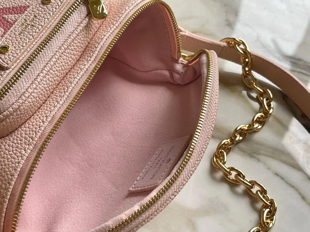 Louis Vuitton Mini Bumbag / Gradient Pink Gold Hardware - Image 10