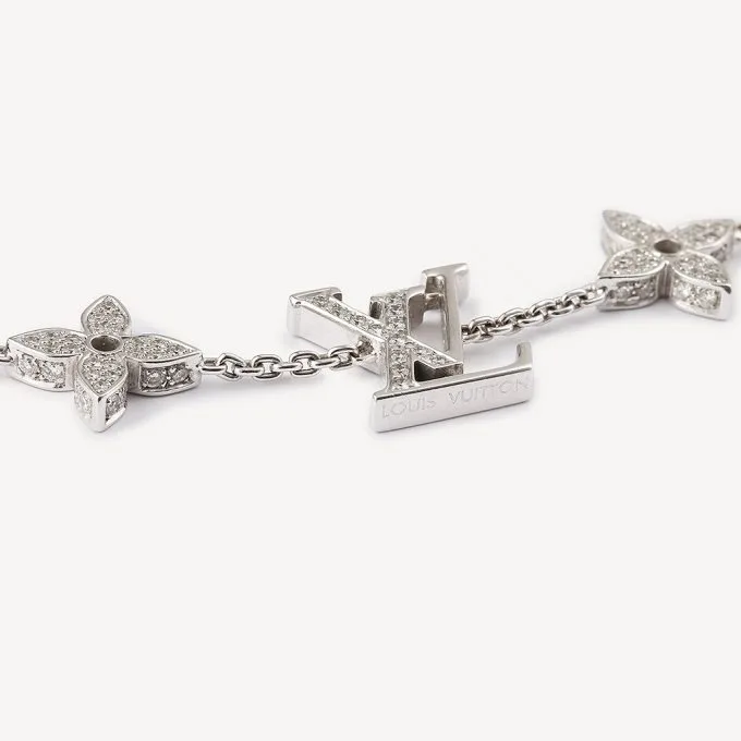 Alternative view of Louis Vuitton Idylle Blossom Bracelet Silver