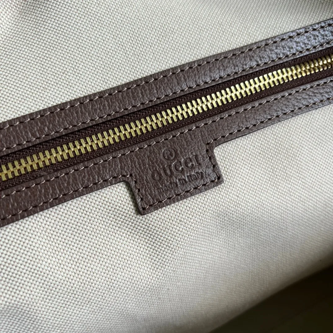 Gucci Jumbo GG Large Duffle Bag Brown / - Image 9