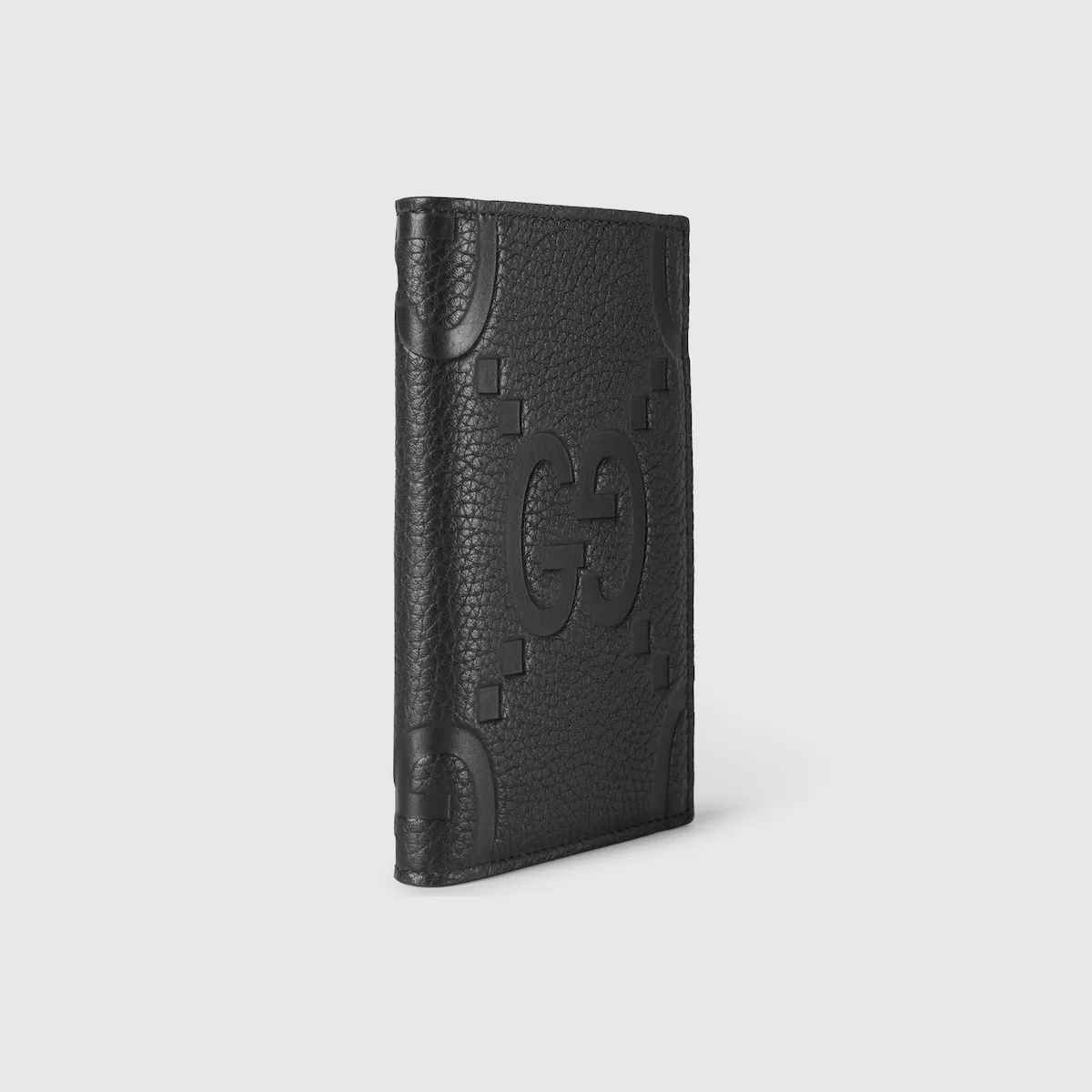 Alternative view of Gucci Jumbo Gg Passport Case Black /