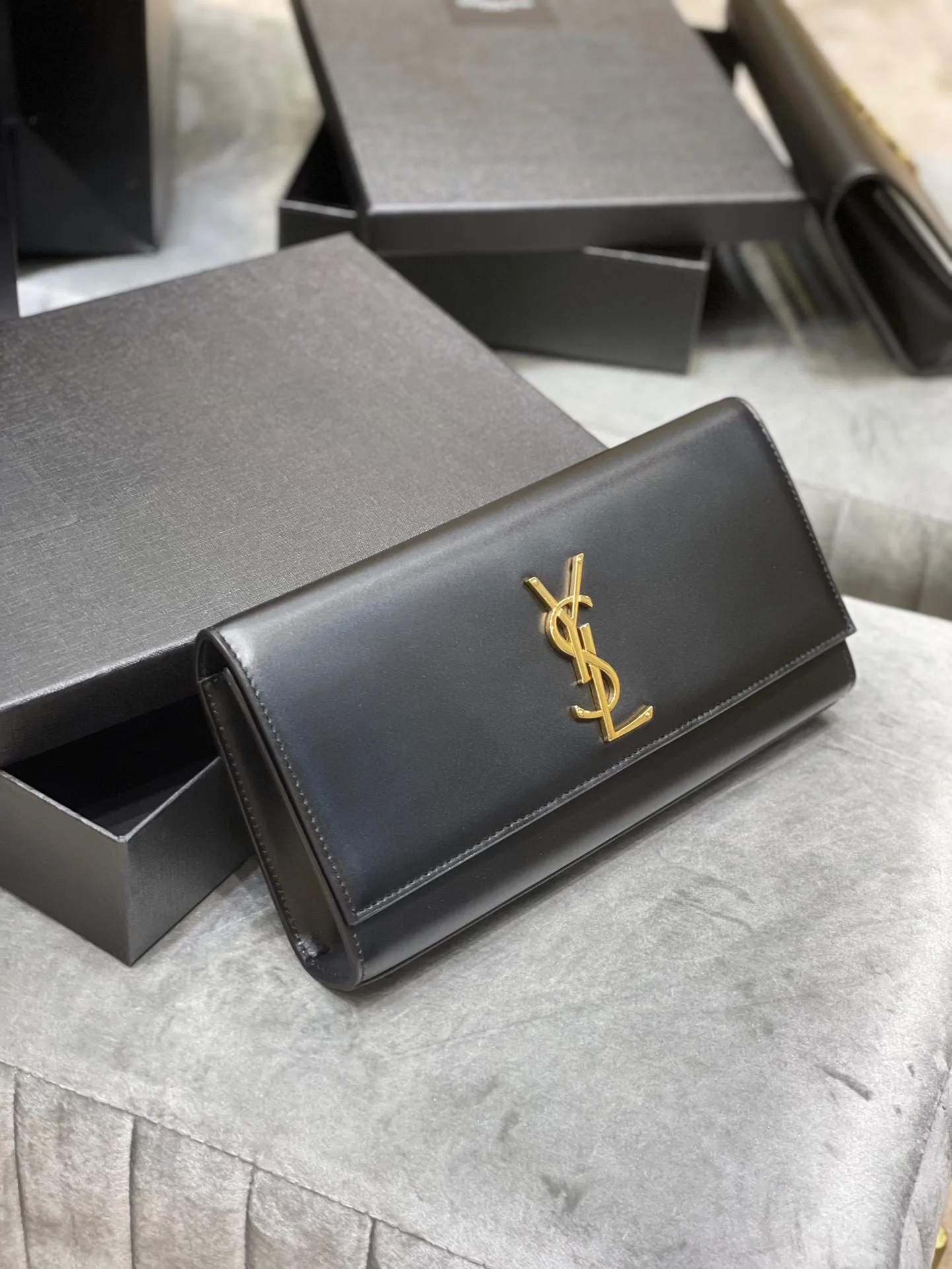 Saint Laurent Kate 99 Chain Bag Black / - Image 5