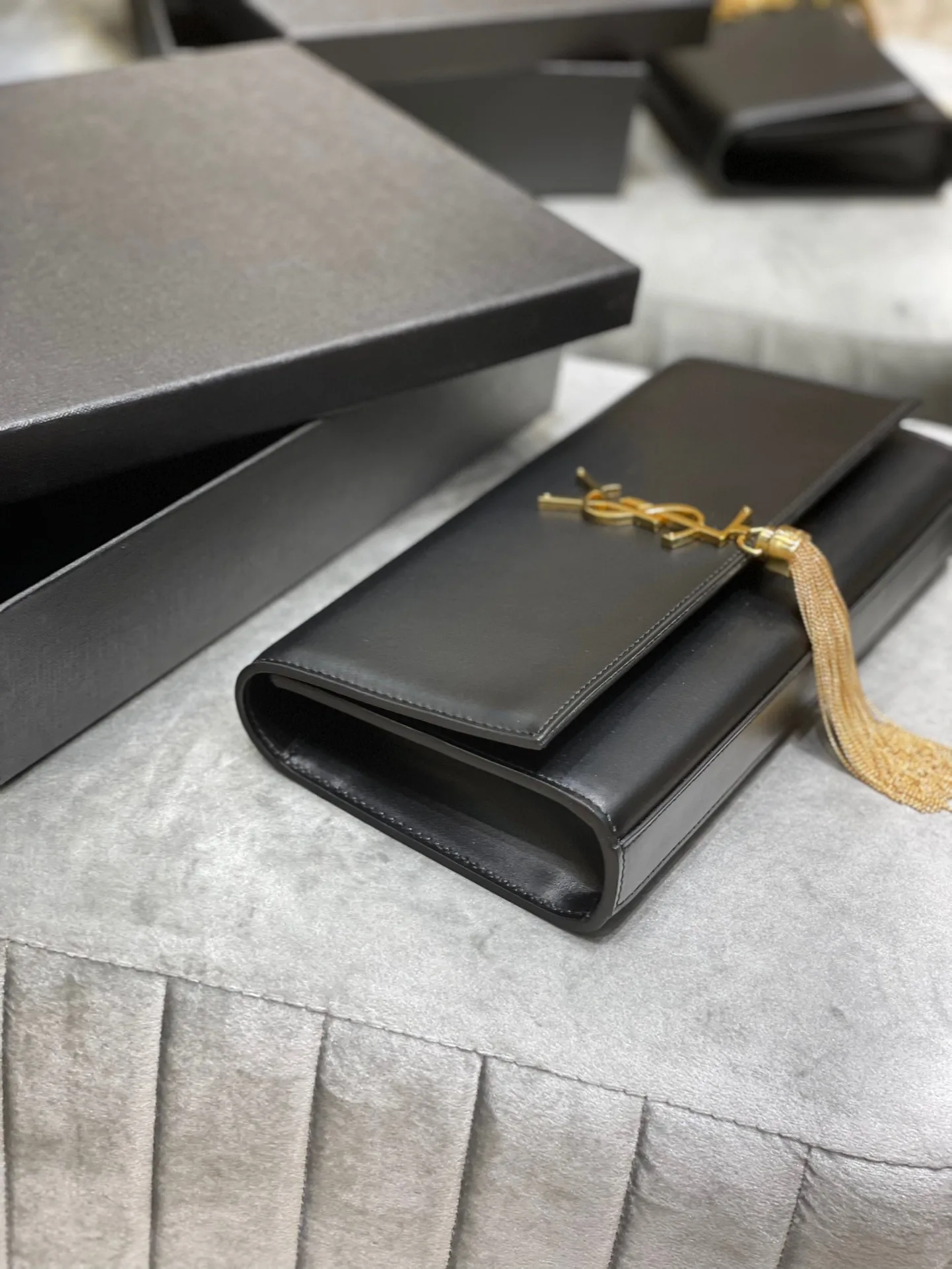 Saint Laurent Kate 99 Chain Bag Black / - Image 8