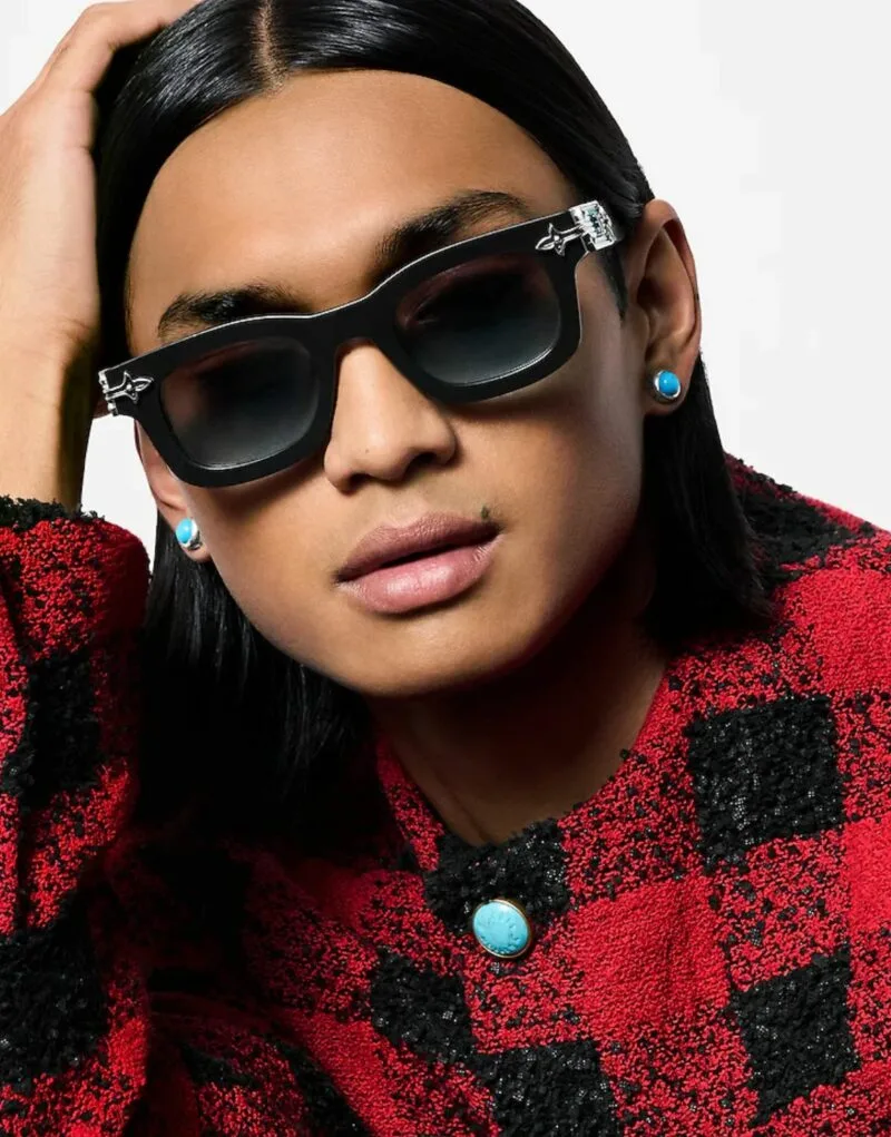 Louis Vuitton LV Arabesque Sunglasses Black - Image 4
