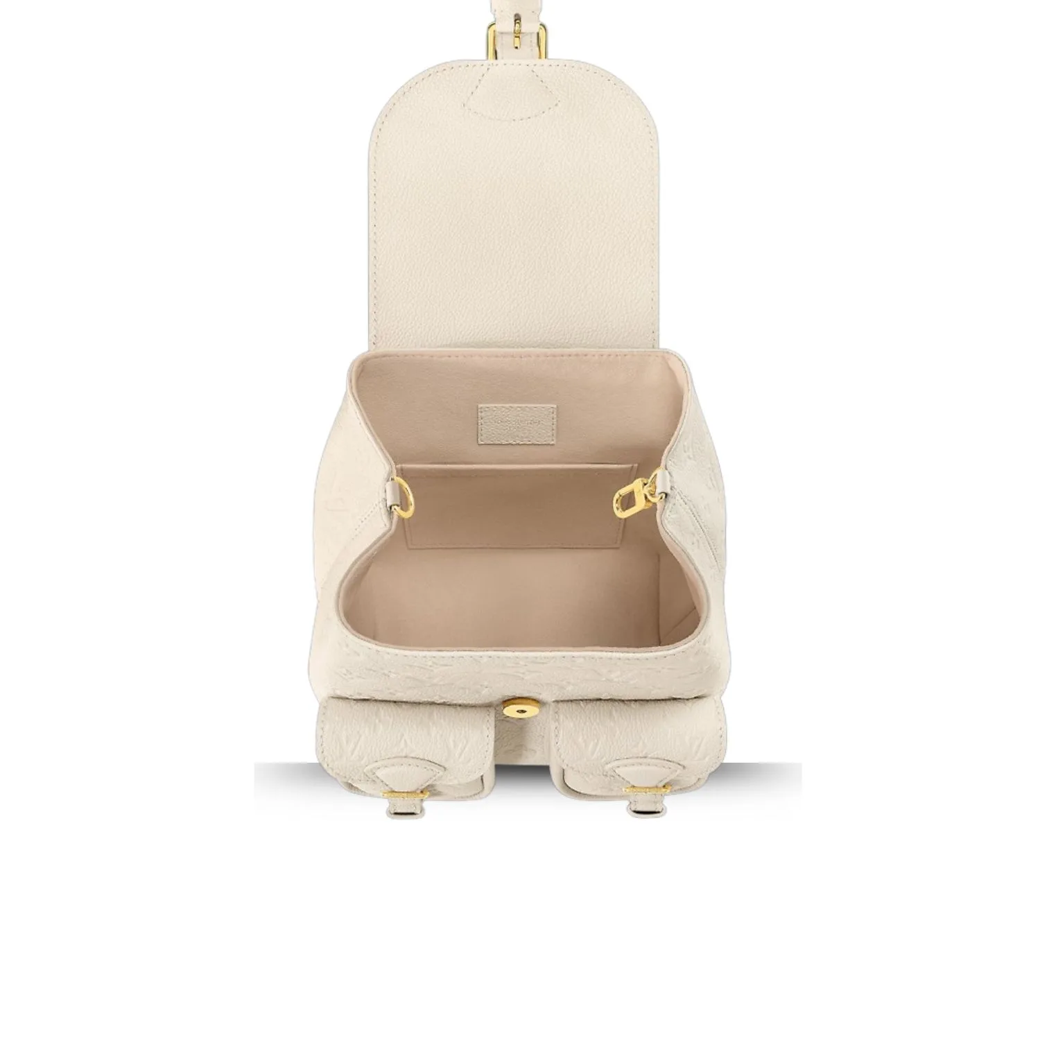 Louis Vuitton Backup Monogram Empreinte Cream / - Image 3
