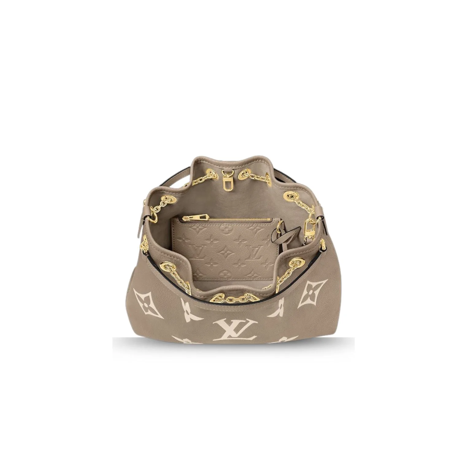 Louis Vuitton LV Bundle Monogram Empreinte Grey/Cream / - Image 3