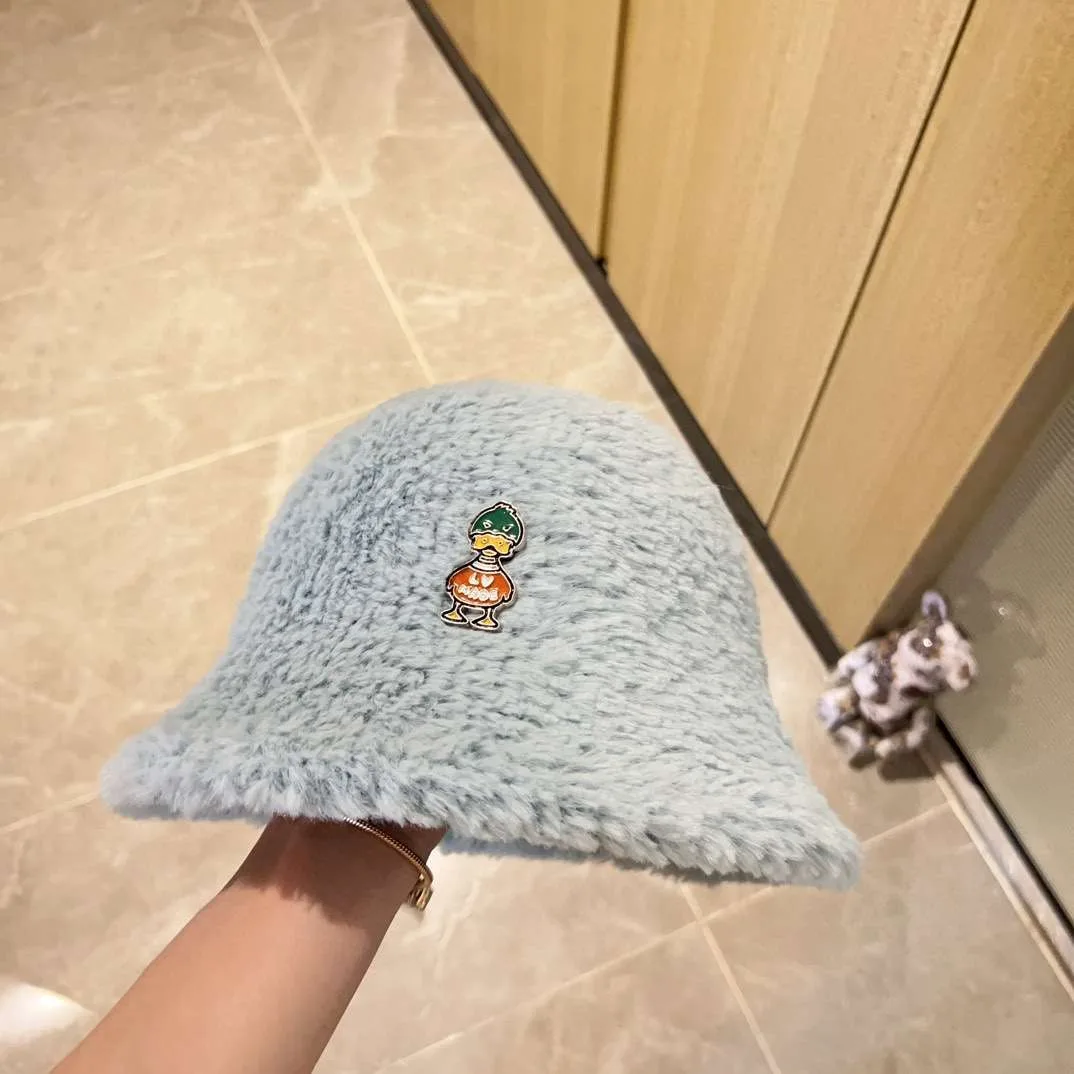 Louis Vuitton Duck Beanie LV Light Blue - Image 5