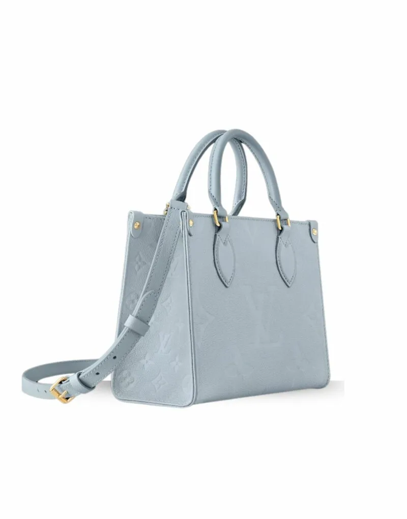 Louis Vuitton Onthego PM Monogram Empreinte Blue / - Image 3