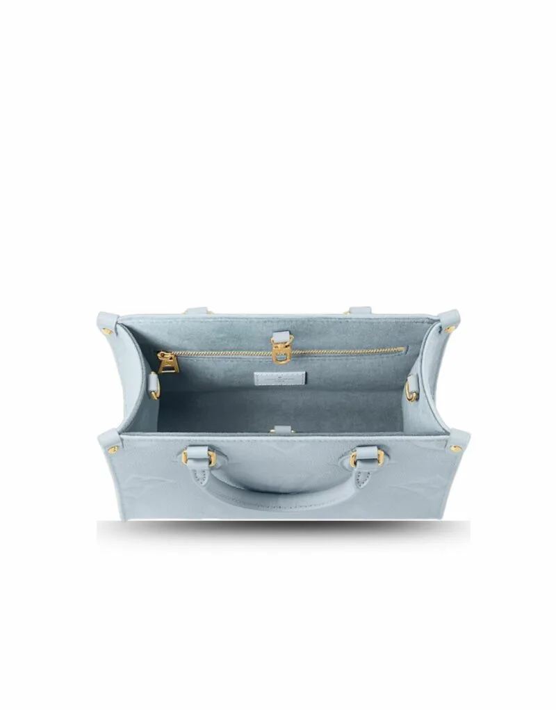 Louis Vuitton Onthego PM Monogram Empreinte Blue / - Image 4