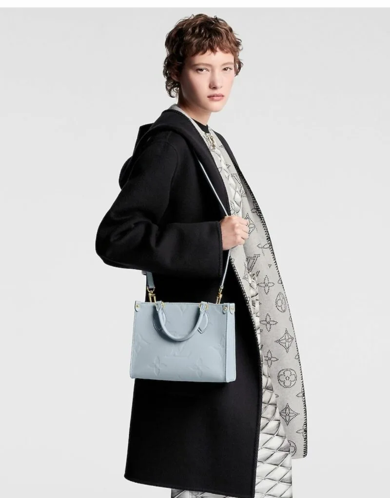 Alternative view of Louis Vuitton Onthego PM Monogram Empreinte Blue /