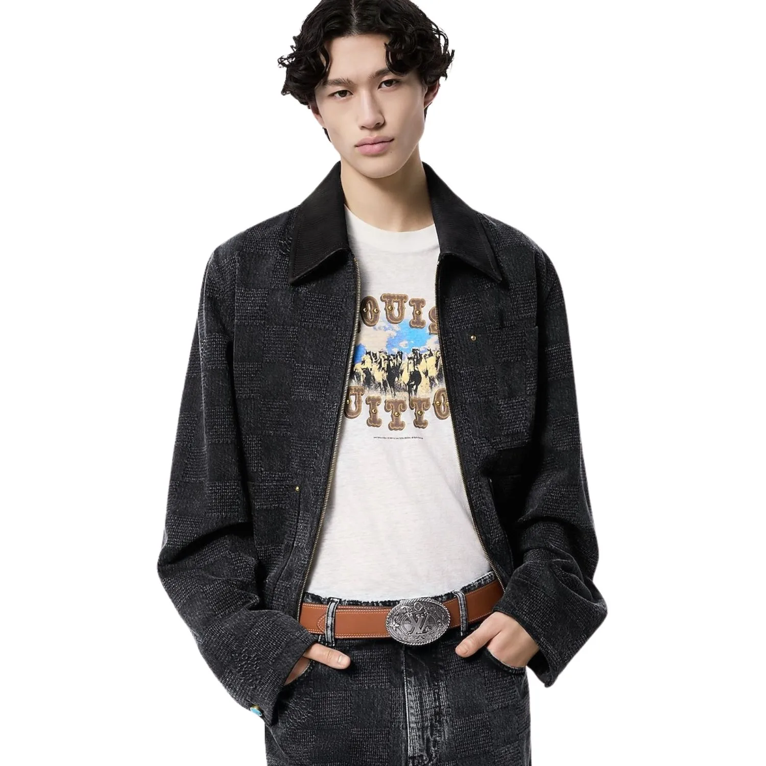 Louis Vuitton LV Shield Reversible Belt Black - Image 5