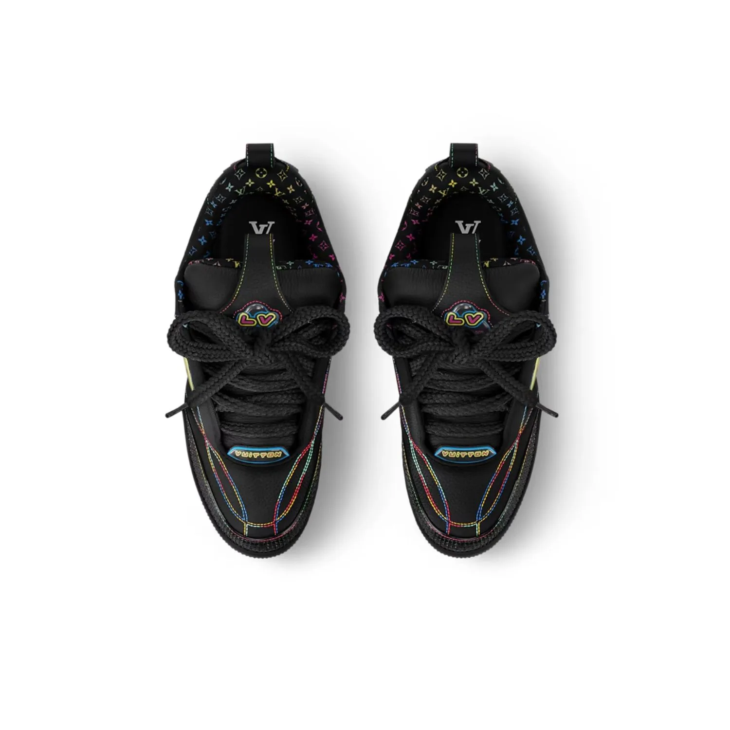 Louis Vuitton Skate Sneaker Black - 1AH599 - Image 5