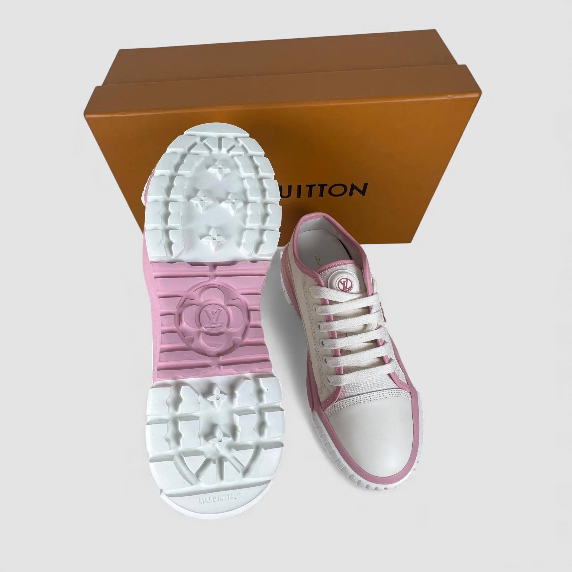 Louis Vuitton LV Squad Sneaker Pink LV 1AACW0 - Image 2
