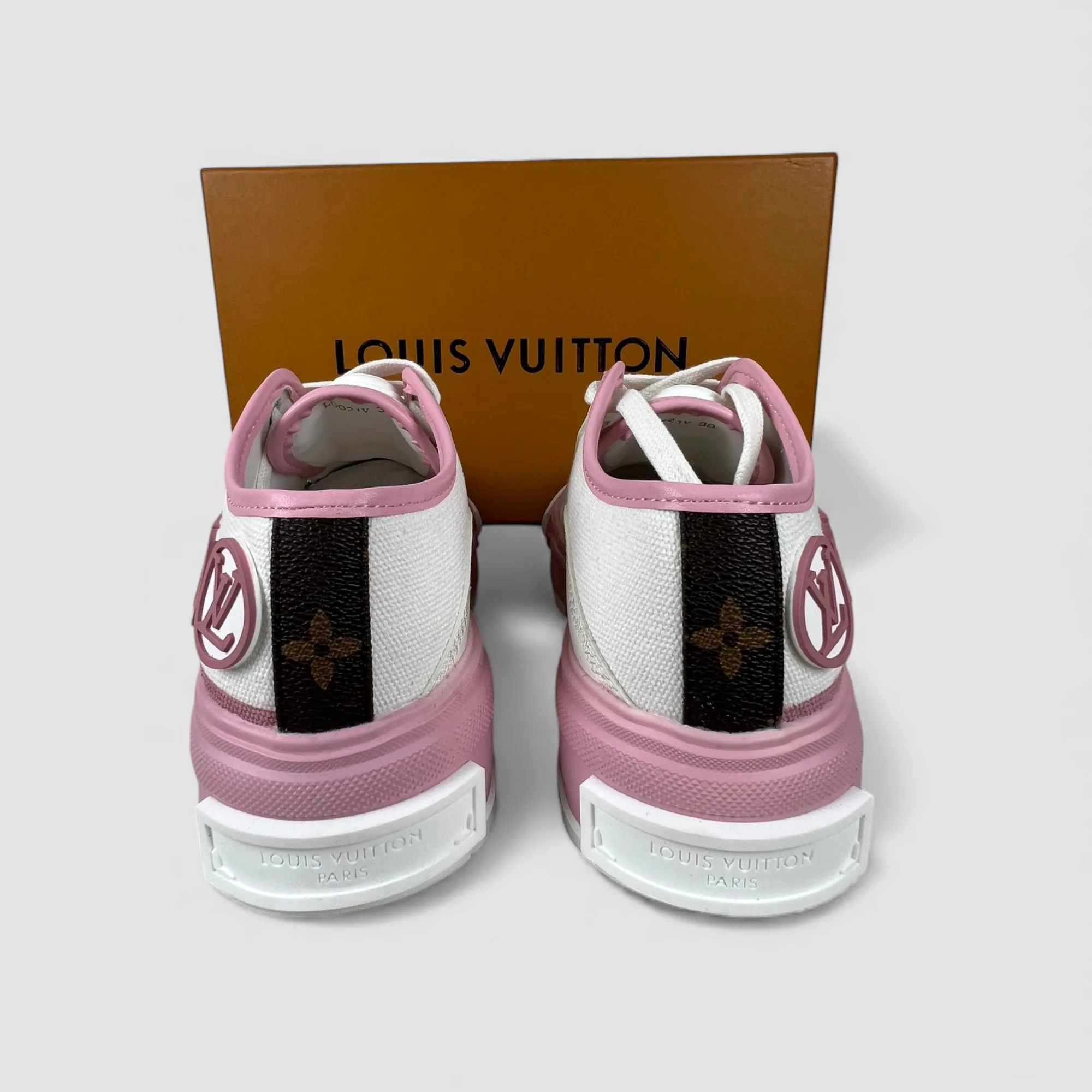 Louis Vuitton LV Squad Sneaker Pink LV 1AACW0 - Image 3