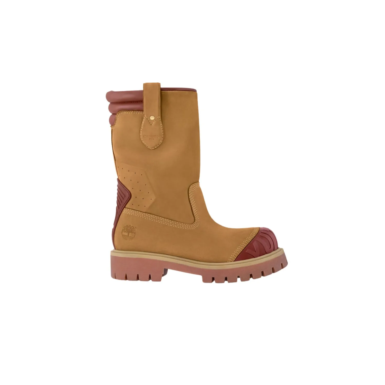 Louis Vuitton LV x Timberland Mid Boots Beige 1AD78T - Image 5