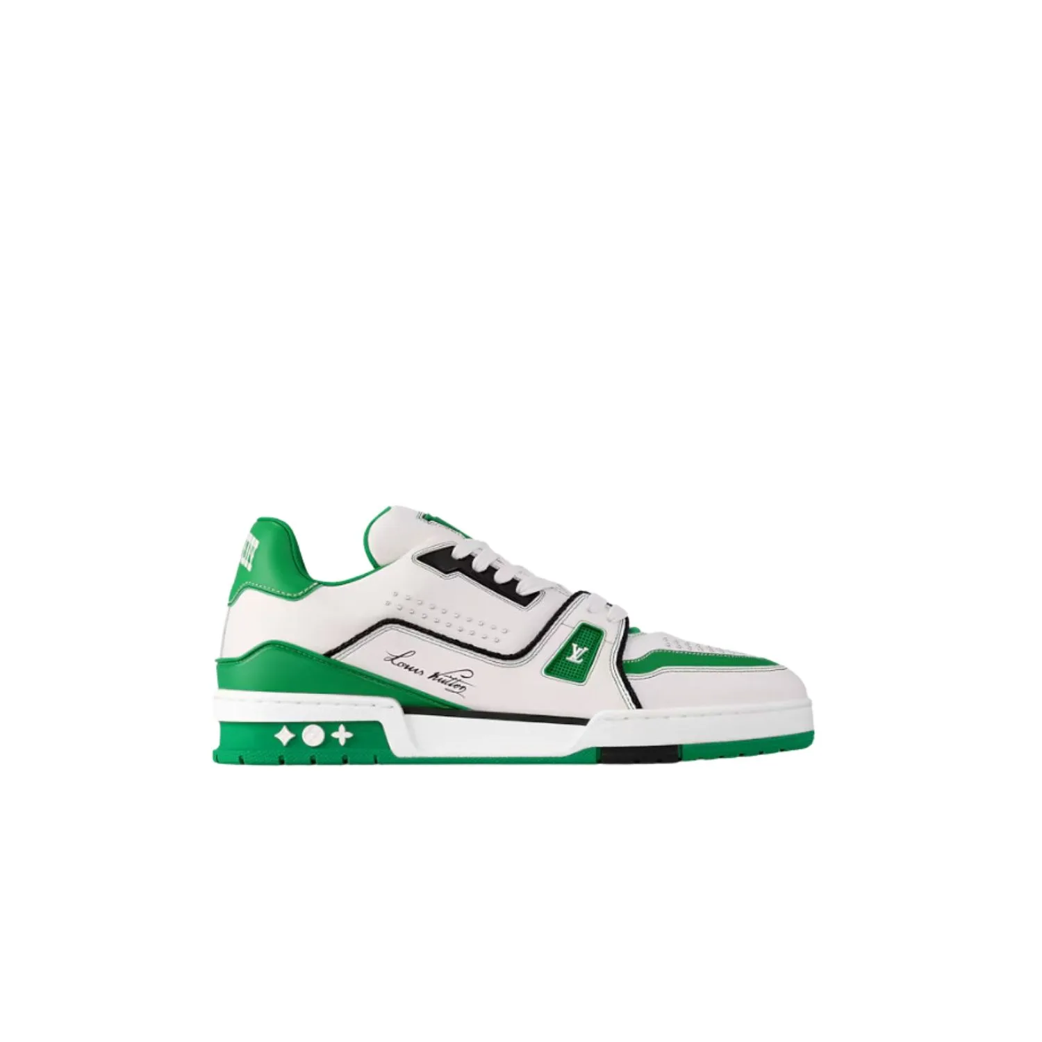 Alternative view of Louis Vuitton LV Trainer Sneaker Green 1AD7KO