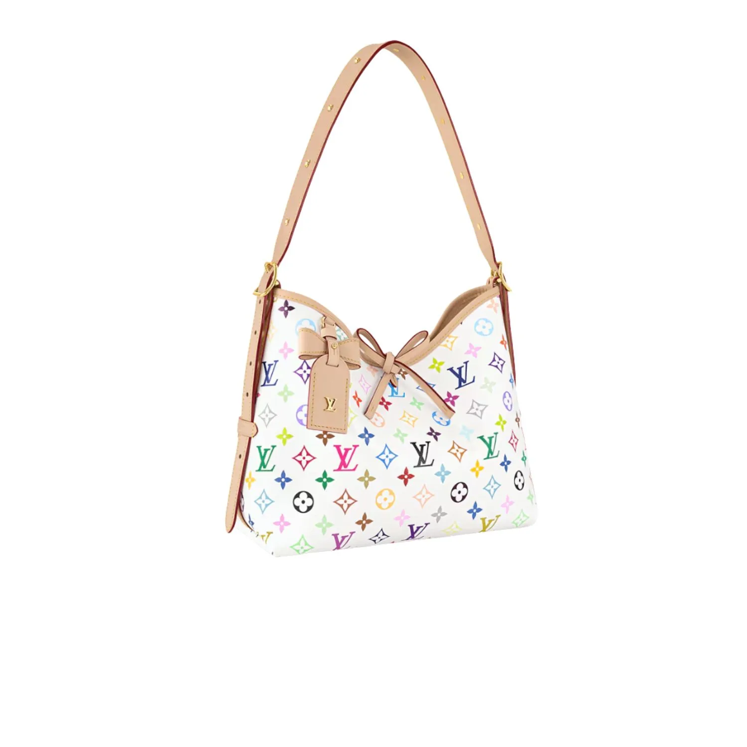 Alternative view of Louis Vuitton LV x TM CarryAll PM Shoulder Bag / Multicolored Gold Hardware