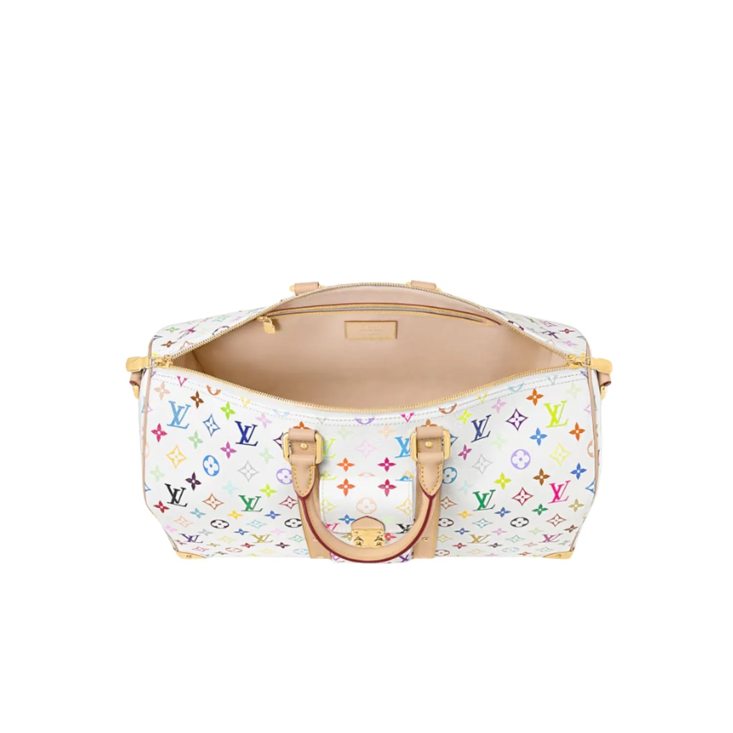 Louis Vuitton LV x TM Keepall Bandouliere 45 Travel Bag / Multicoloured Gold Hardware - Image 5
