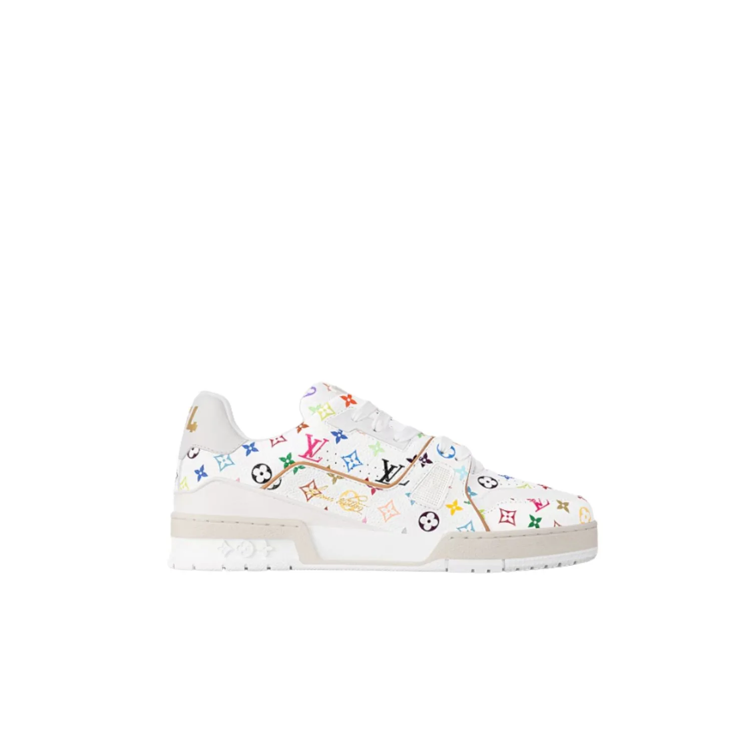 Louis Vuitton LV x TM LV Trainer Sneaker Multicolored Blanc - 1AGZDN - Image 3