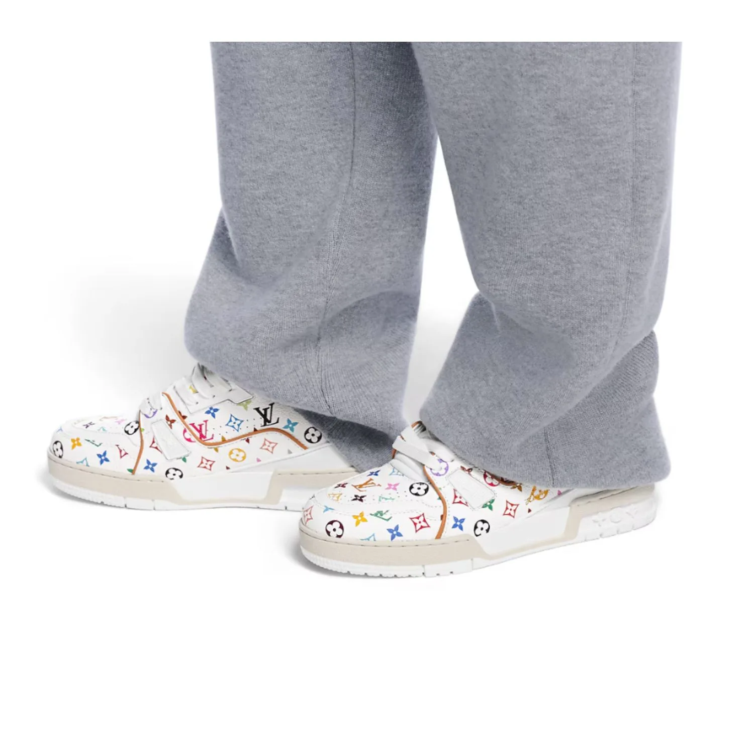 Louis Vuitton LV x TM LV Trainer Sneaker Multicolored Blanc - 1AGZDN - Image 4